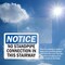 Signmission No Standpipe Connection In This Stairway, 5 in W x Rectangle, Vinyl Decal OS-2PACK-NS-D-35-L-14847 - alternate 3